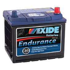 Exide  Passenger Car Std Duty Maintenance Free Battery R Hand Postive